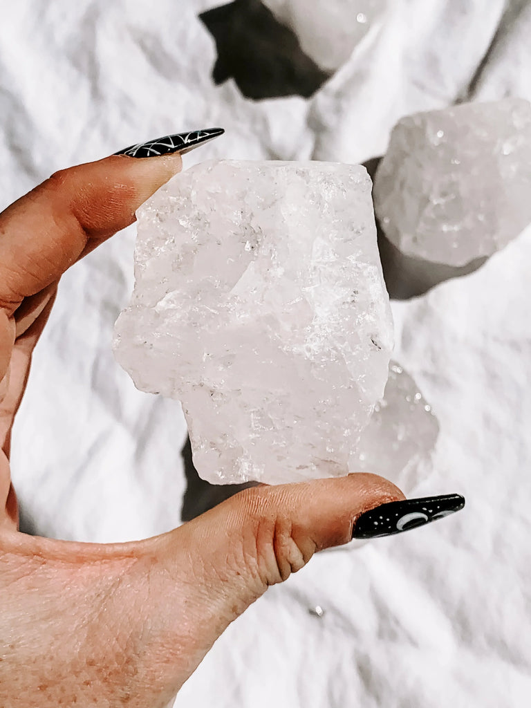 Clear Quartz Rough | Large - Unearthed Crystals