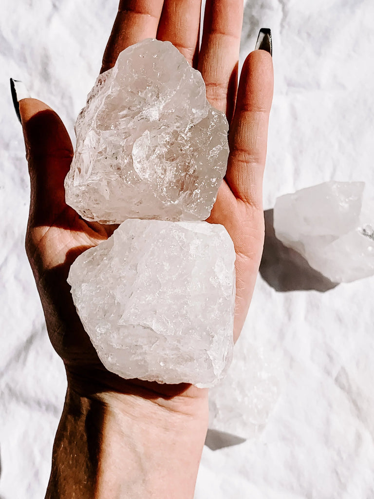 Clear Quartz Rough | Large - Unearthed Crystals