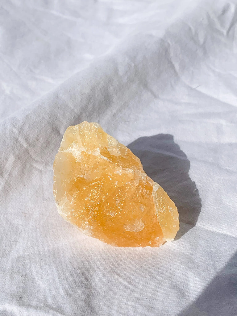 Orange Calcite Rough | Medium - Unearthed Crystals