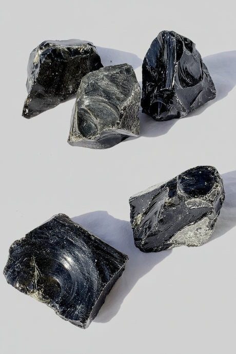 Golden Sheen Obsidian Rough | Large - Unearthed Crystals