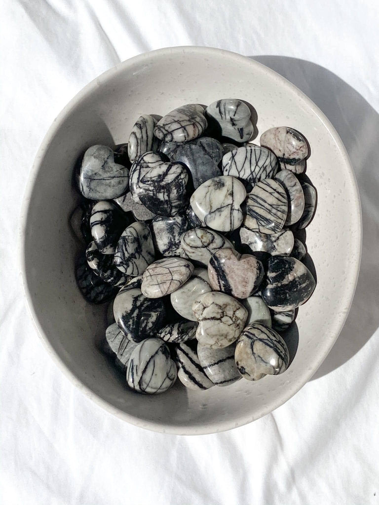 Picasso Jasper Heart | Mini - Unearthed Crystals