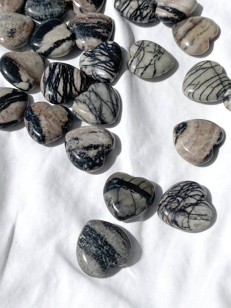 Picasso Jasper Heart | Mini - Unearthed Crystals
