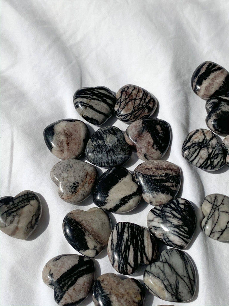 Picasso Jasper Heart | Mini - Unearthed Crystals