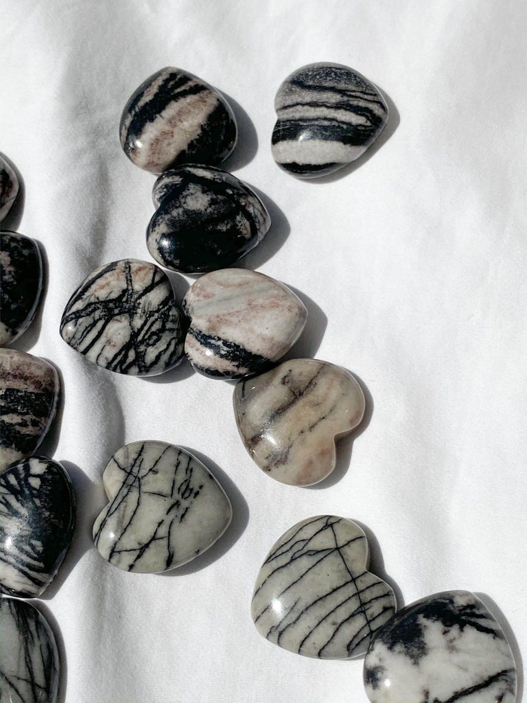 Picasso Jasper Heart | Mini - Unearthed Crystals