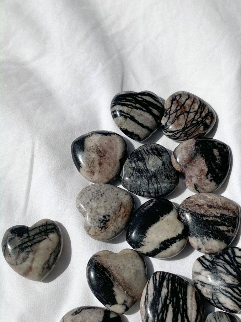 Picasso Jasper Heart | Mini - Unearthed Crystals