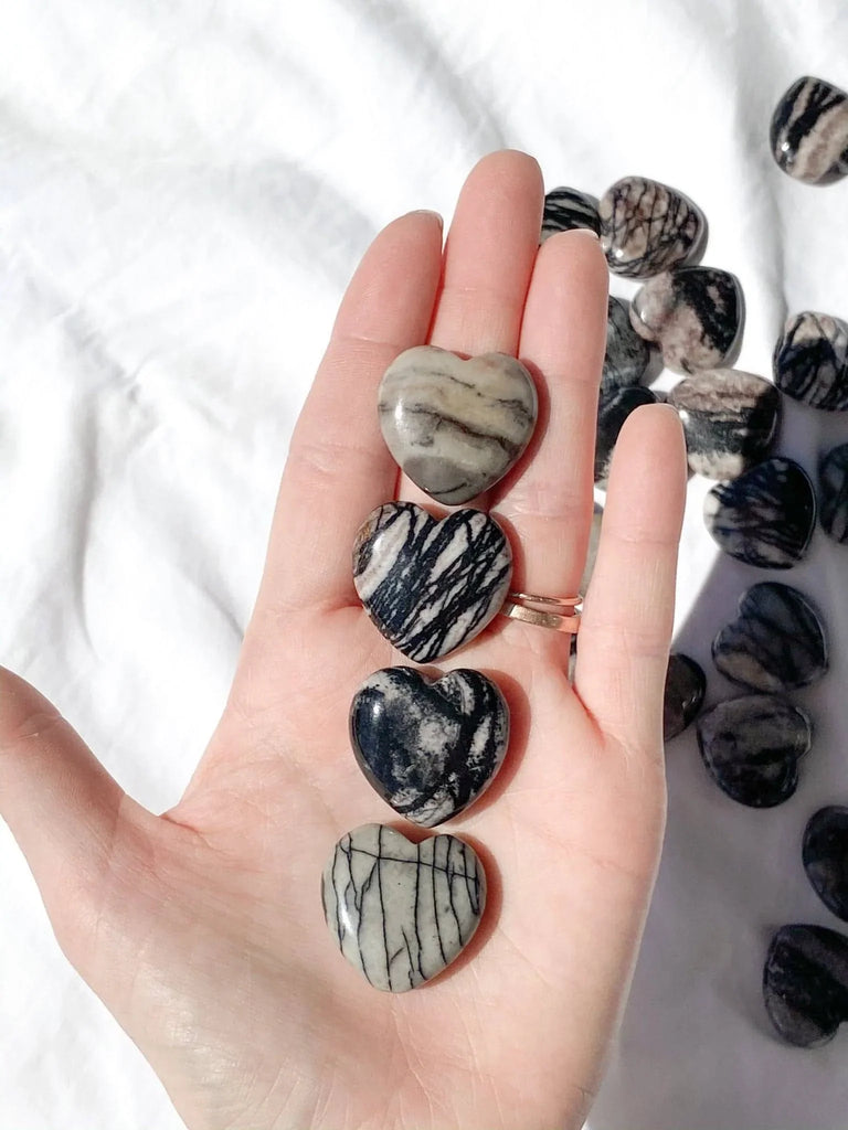 Picasso Jasper Heart | Mini - Unearthed Crystals