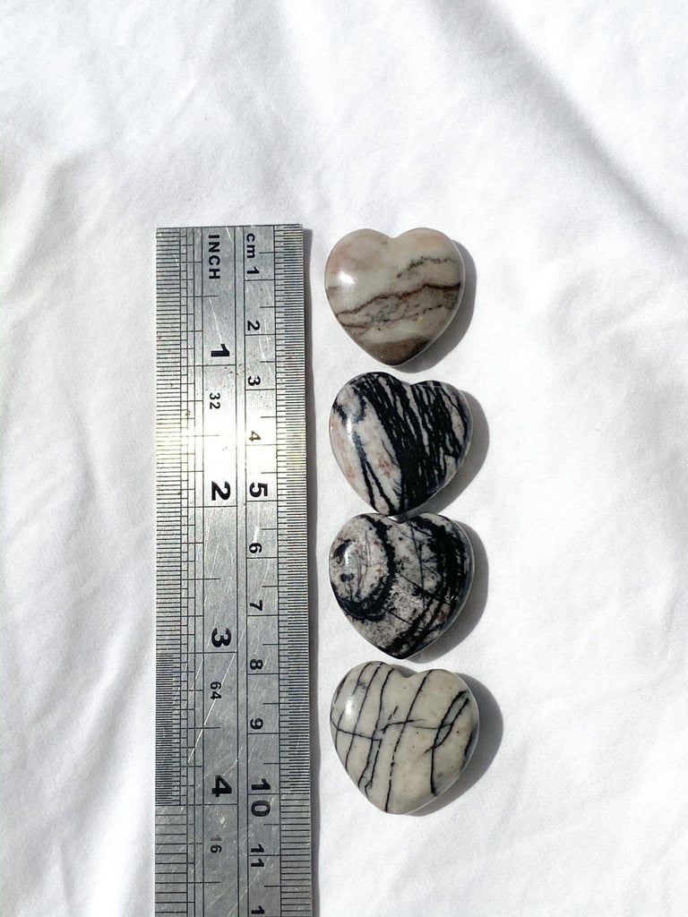 Picasso Jasper Heart | Mini - Unearthed Crystals