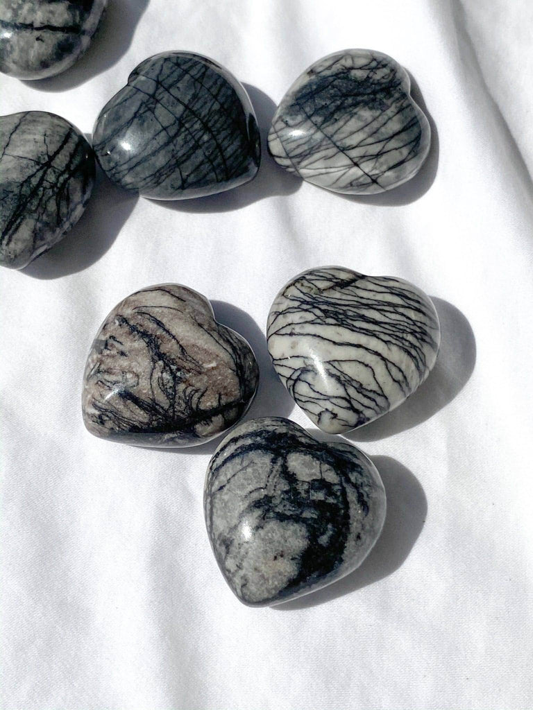 Picasso Jasper Heart | Small - Unearthed Crystals