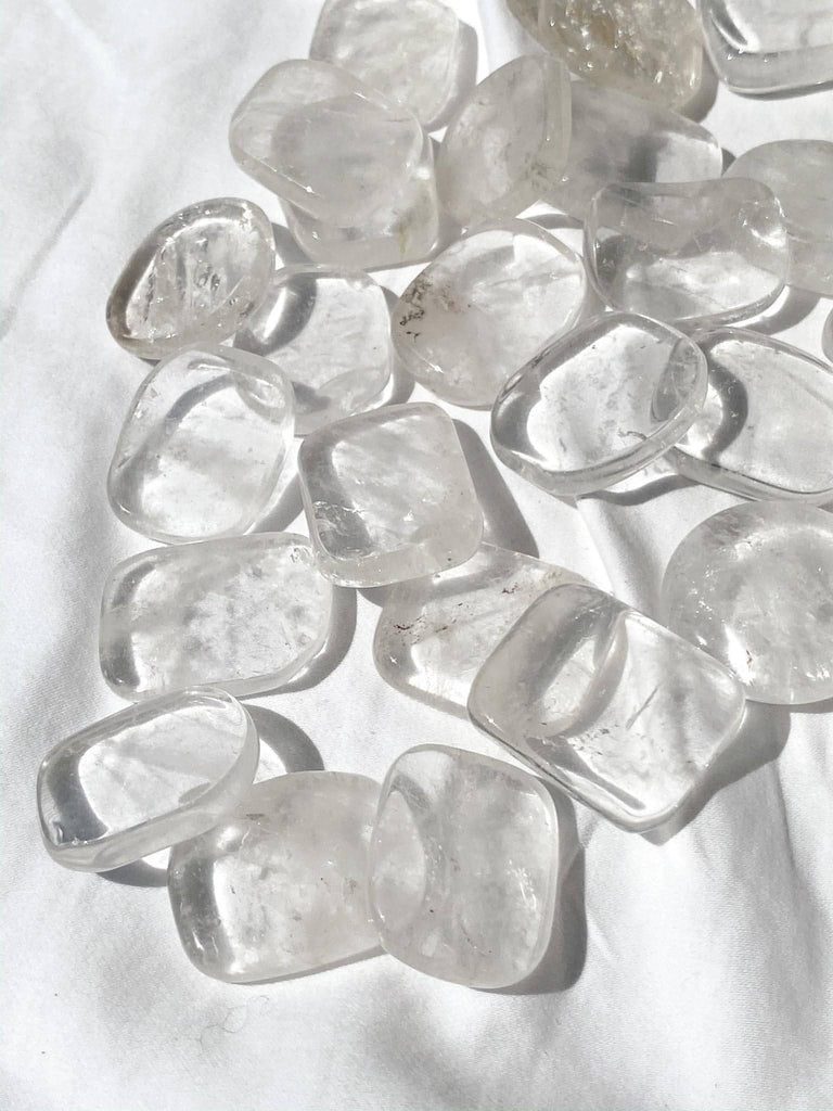 Clear Quartz Coin - Unearthed Crystals