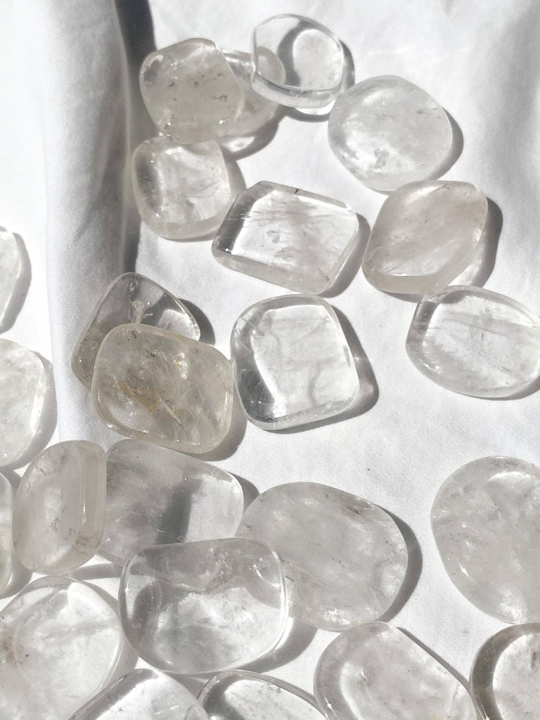 Clear Quartz Coin - Unearthed Crystals