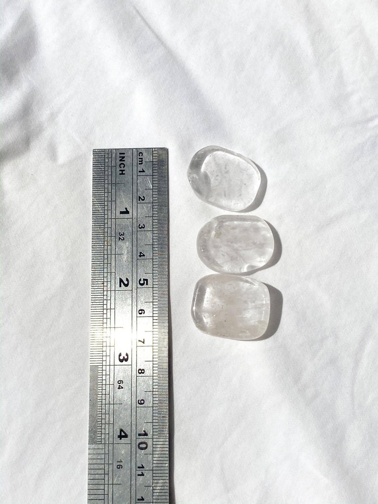 Clear Quartz Coin - Unearthed Crystals