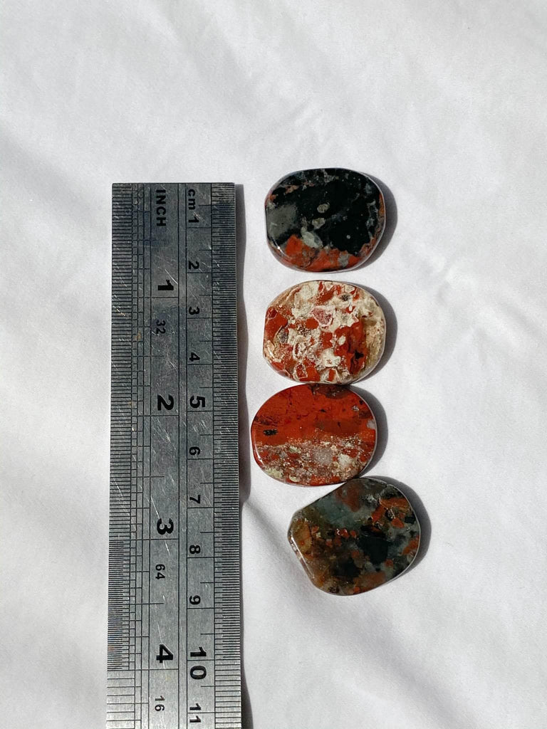 Brecciated Jasper Coin | Large - Unearthed Crystals