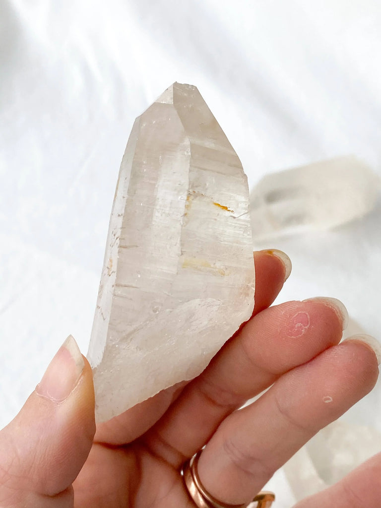 Clear Quartz Natural Point | Medium - Unearthed Crystals