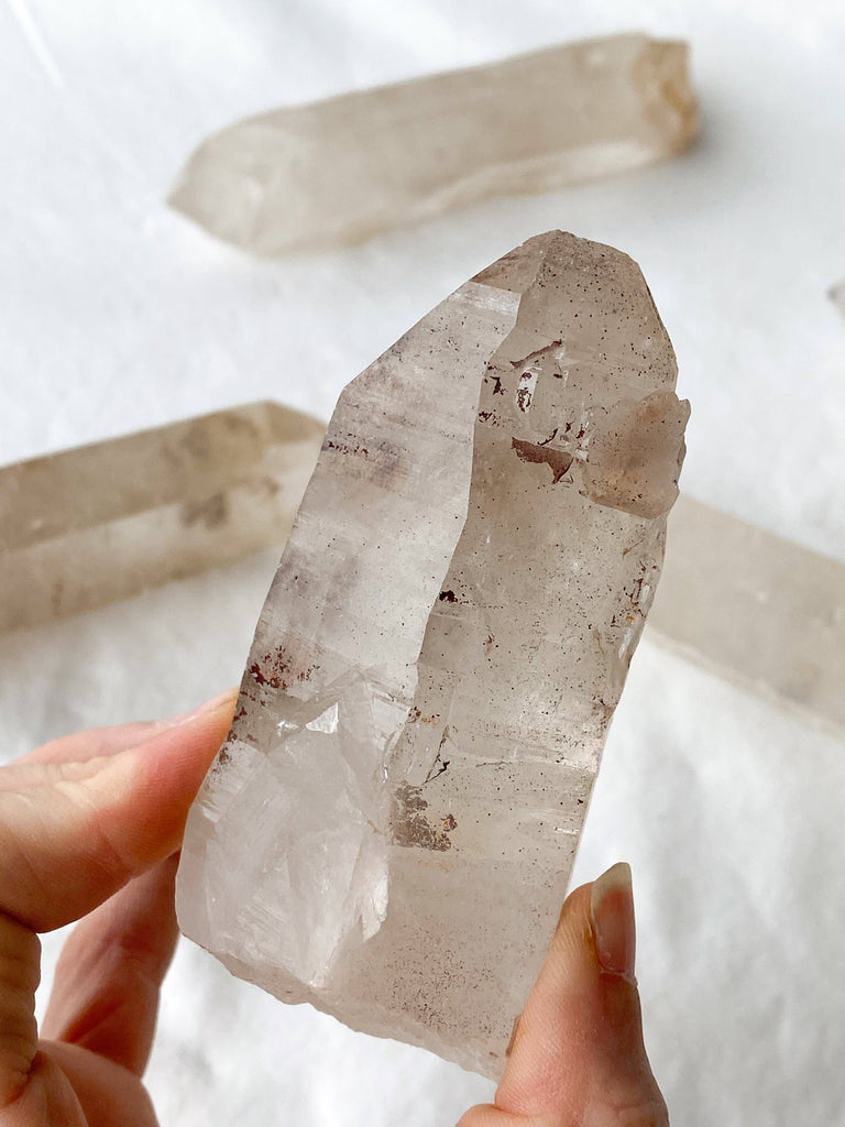 Clear Quartz Natural Point | Extra Large - Unearthed Crystals