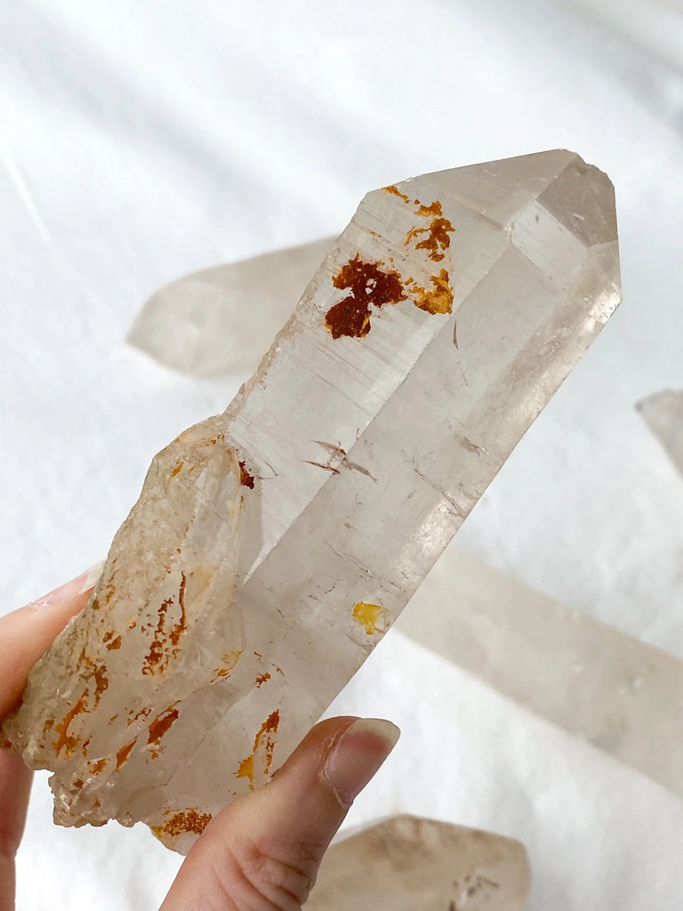 Clear Quartz Natural Point | Extra Large - Unearthed Crystals