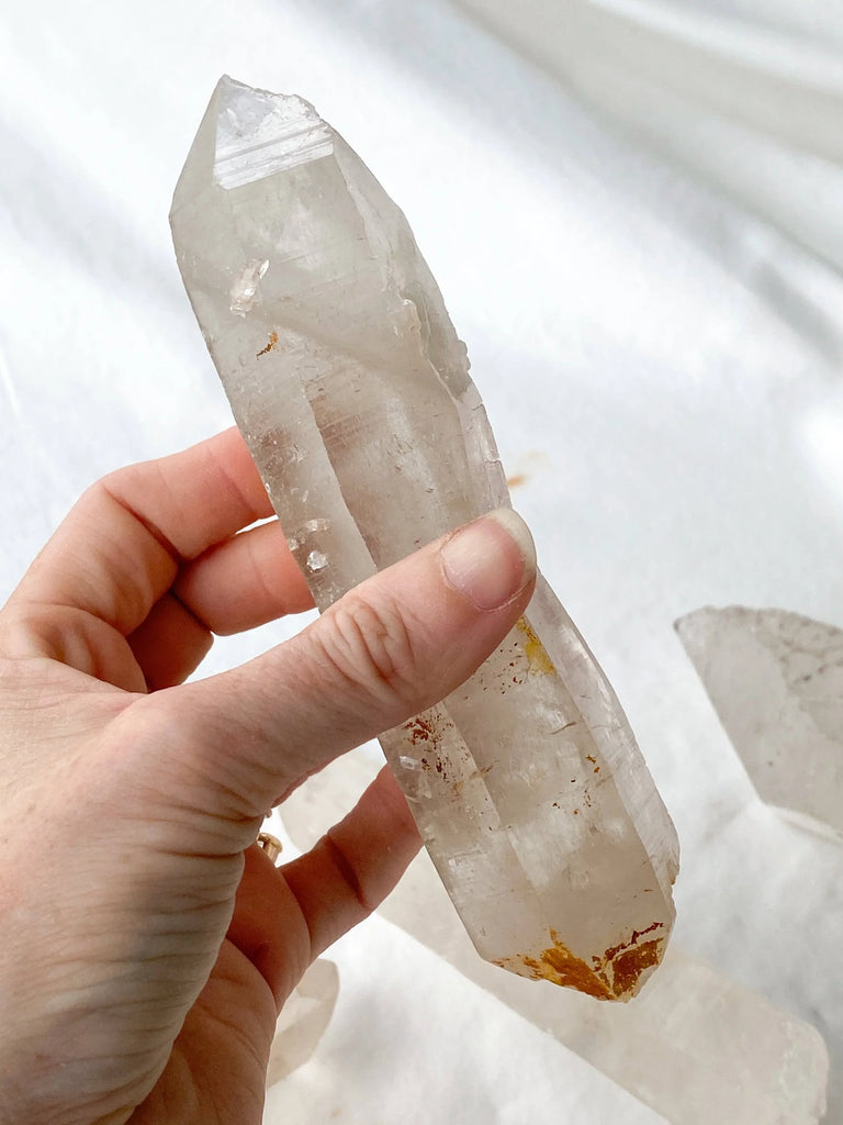 Clear Quartz Natural Point | Extra Large - Unearthed Crystals