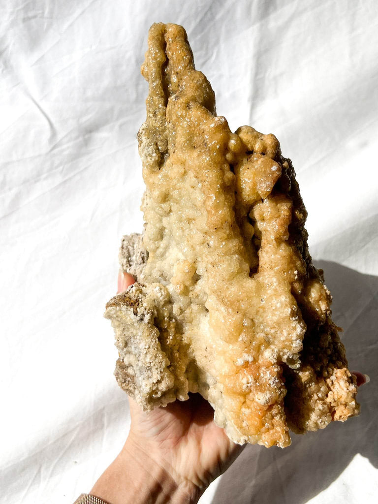 Calcite with Geothite - Unearthed Crystals