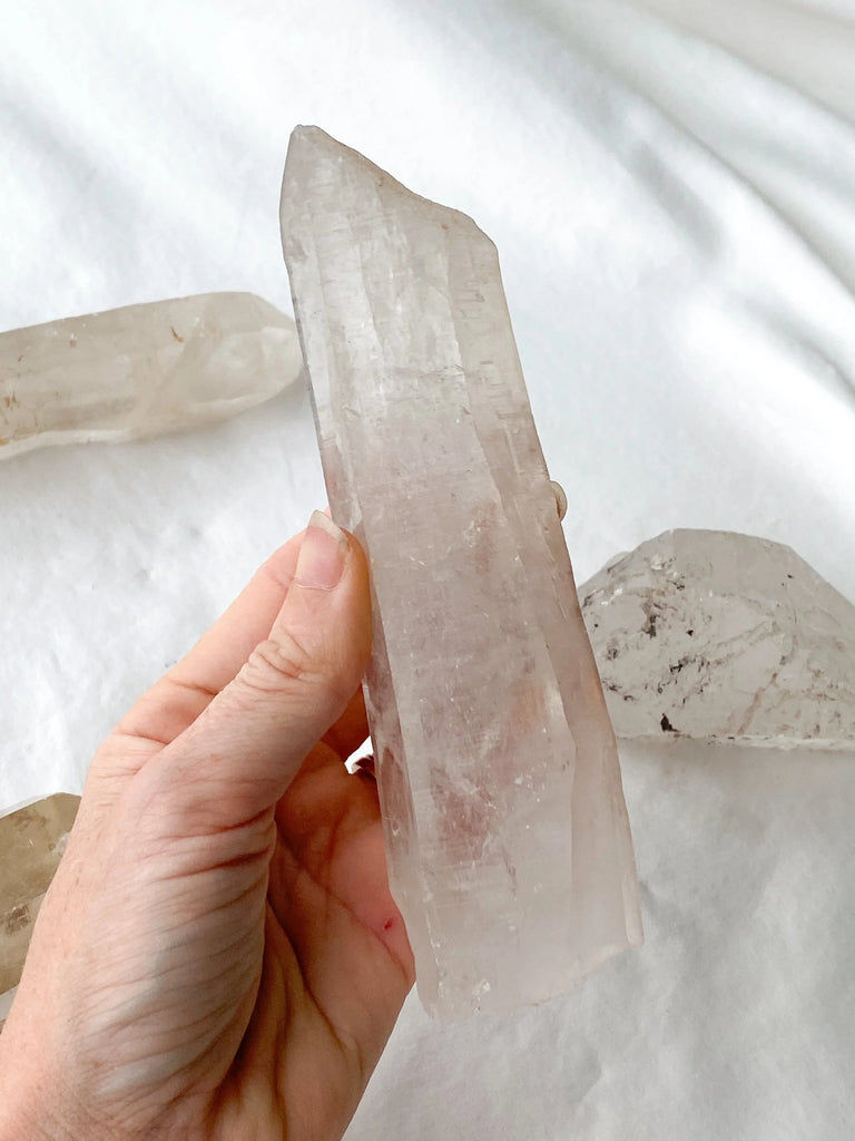 Clear Quartz Natural Point | Extra Large - Unearthed Crystals