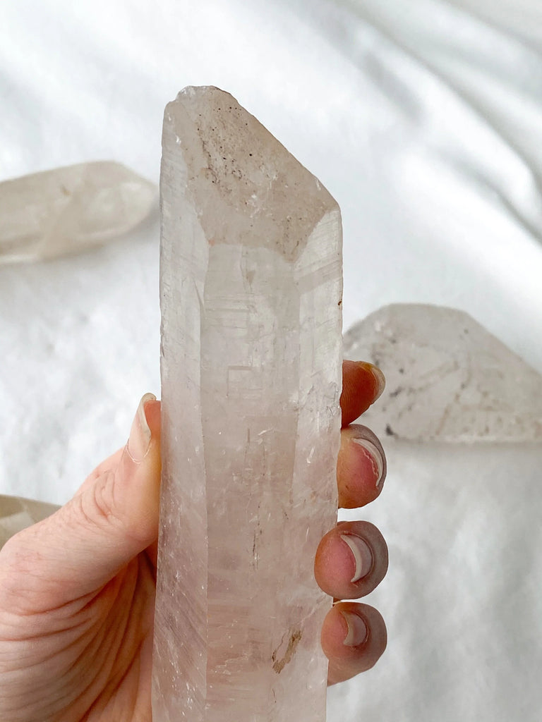 Clear Quartz Natural Point | Extra Large - Unearthed Crystals