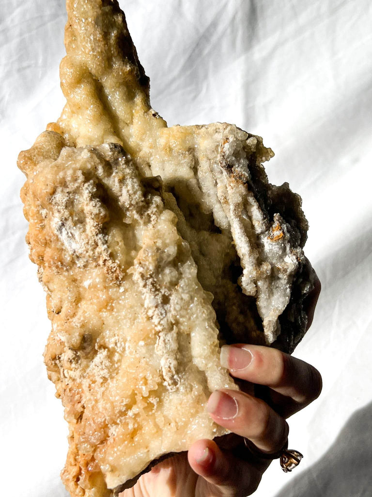 Calcite with Geothite - Unearthed Crystals