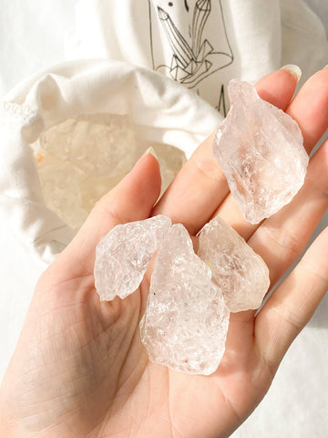 Bag of Roughs | Clear Quartz | 500g - Unearthed Crystals