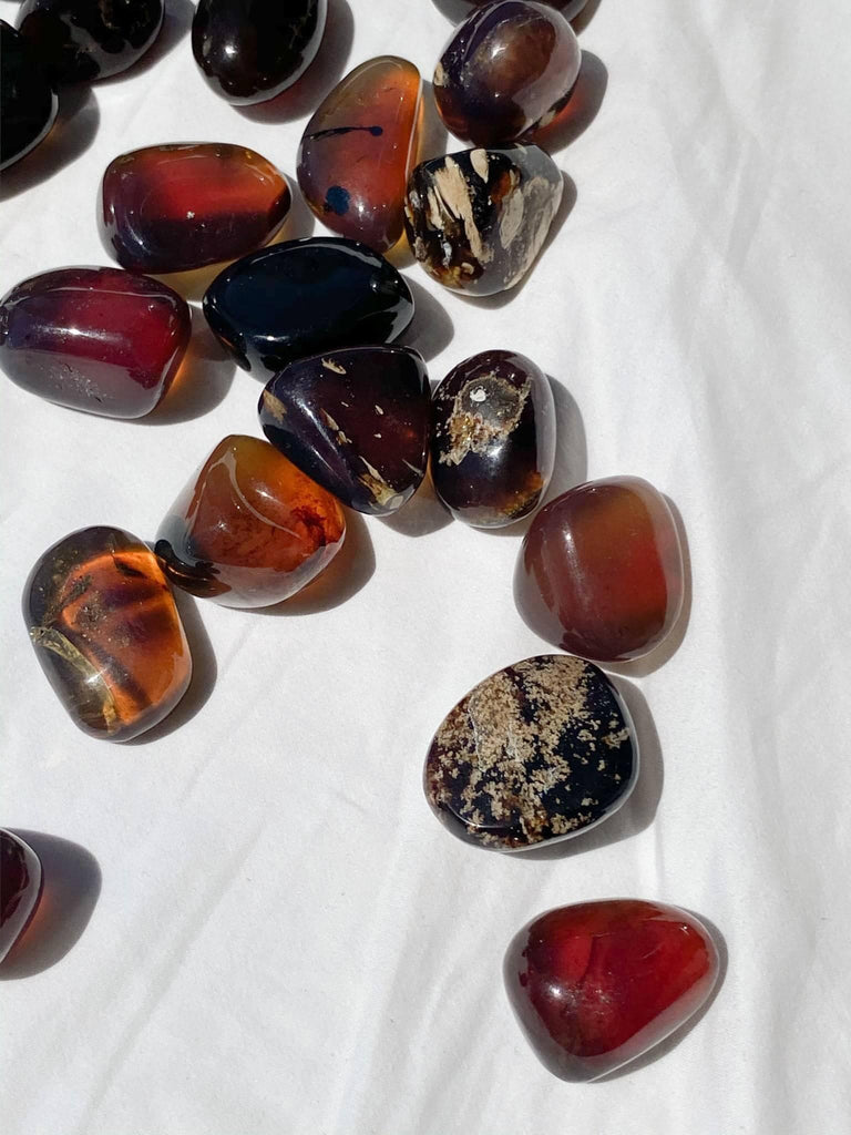 Amber Tumbles | Medium - Unearthed Crystals