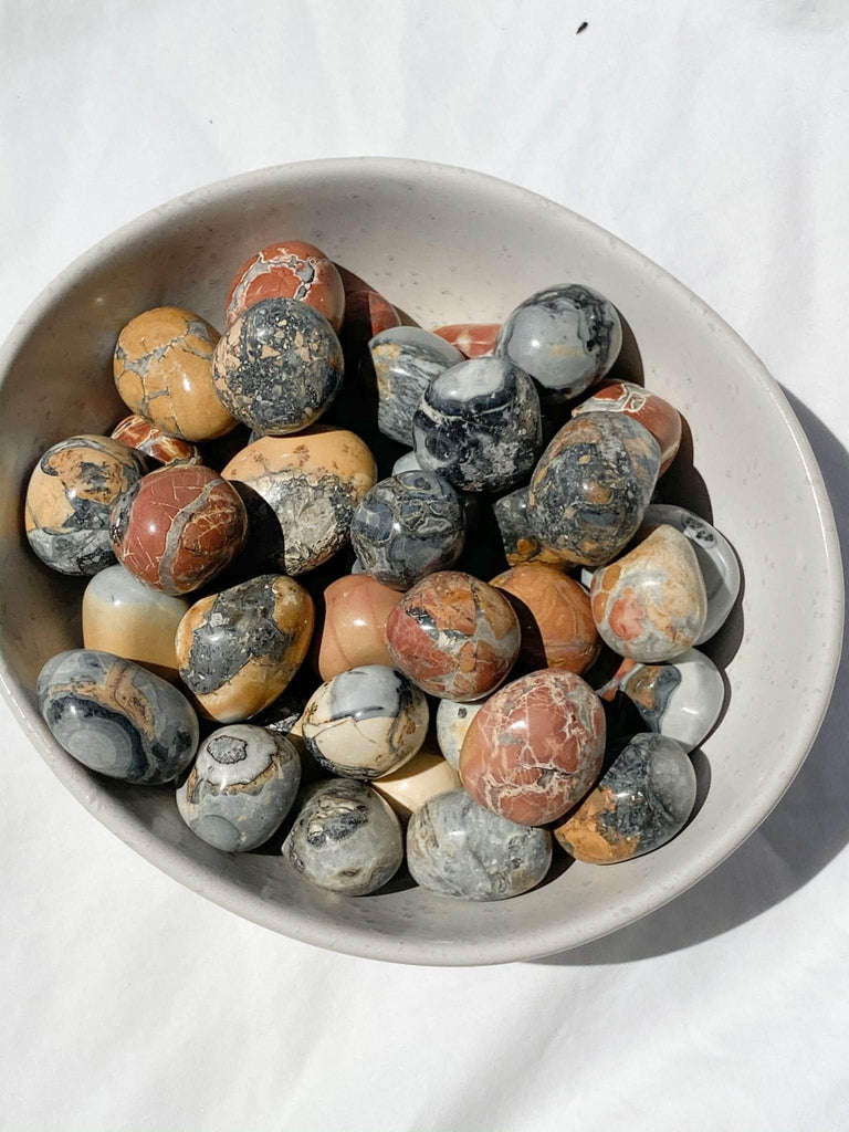 Maligano Jasper Tumbles | Medium - Unearthed Crystals