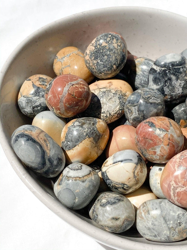 Maligano Jasper Tumbles | Medium - Unearthed Crystals