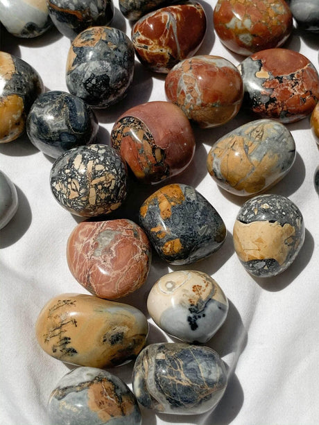 Maligano Jasper Tumbles | Medium - Unearthed Crystals