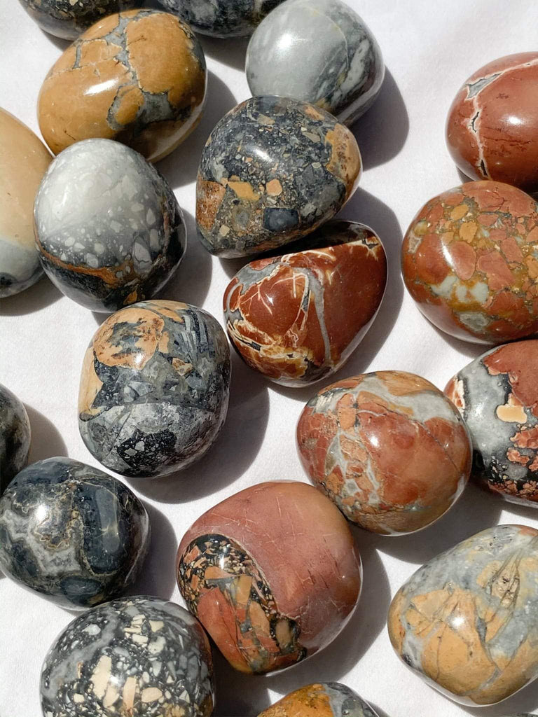 Maligano Jasper Tumbles | Medium - Unearthed Crystals