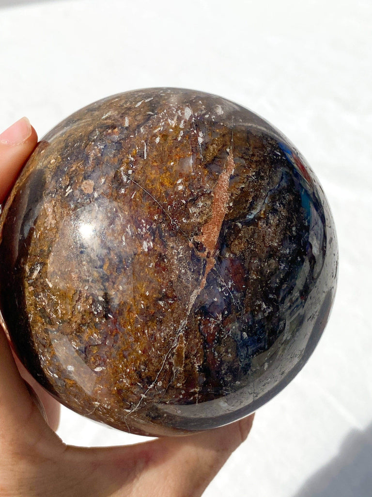 Pietersite Sphere - Unearthed Crystals