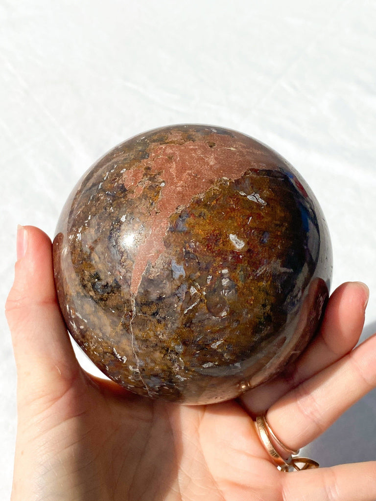 Pietersite Sphere - Unearthed Crystals