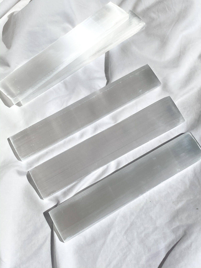 Selenite Polished Charging Rod - Unearthed Crystals