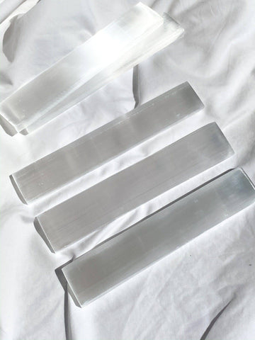 Selenite Polished Charging Rod - Unearthed Crystals