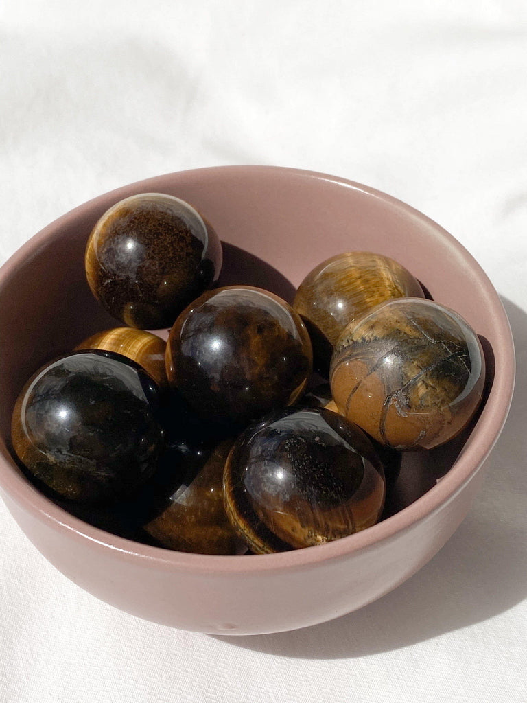 Tiger Eye Sphere | Small - Unearthed Crystals