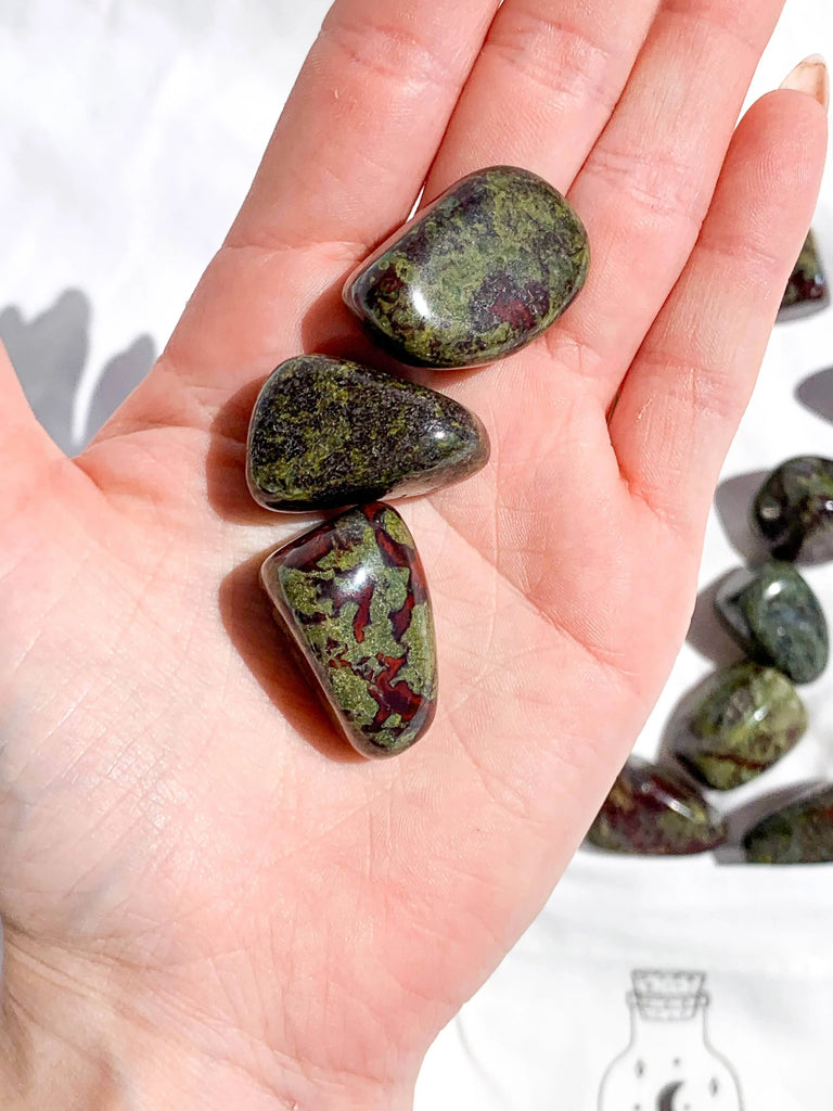 Dragon Blood Jasper Tumbles | Medium - Unearthed Crystals