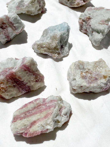 Pink Tourmaline Rough | Small - Unearthed Crystals