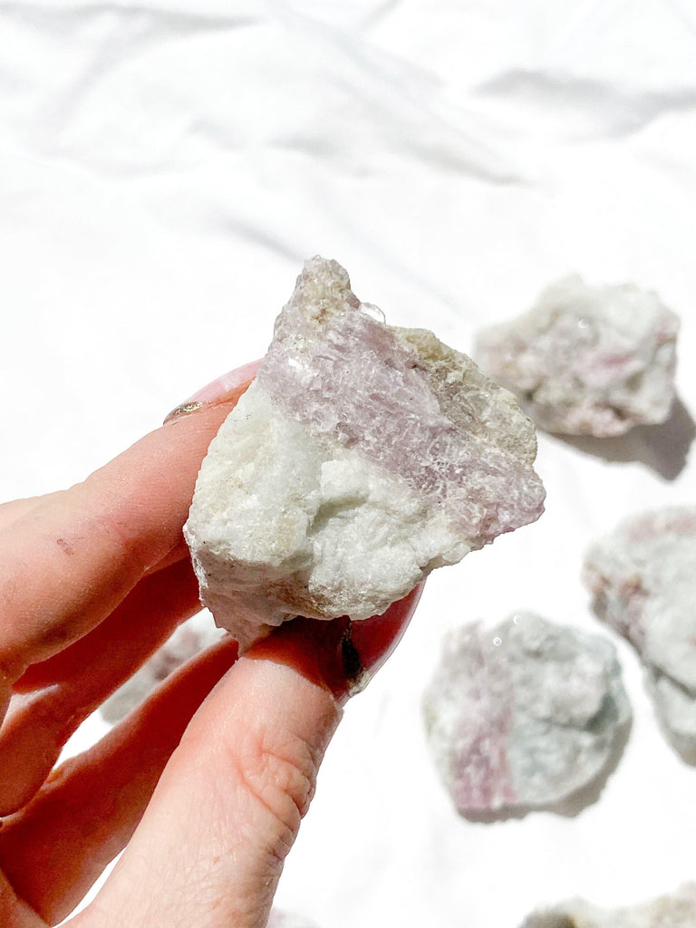 Pink Tourmaline Rough | Small - Unearthed Crystals