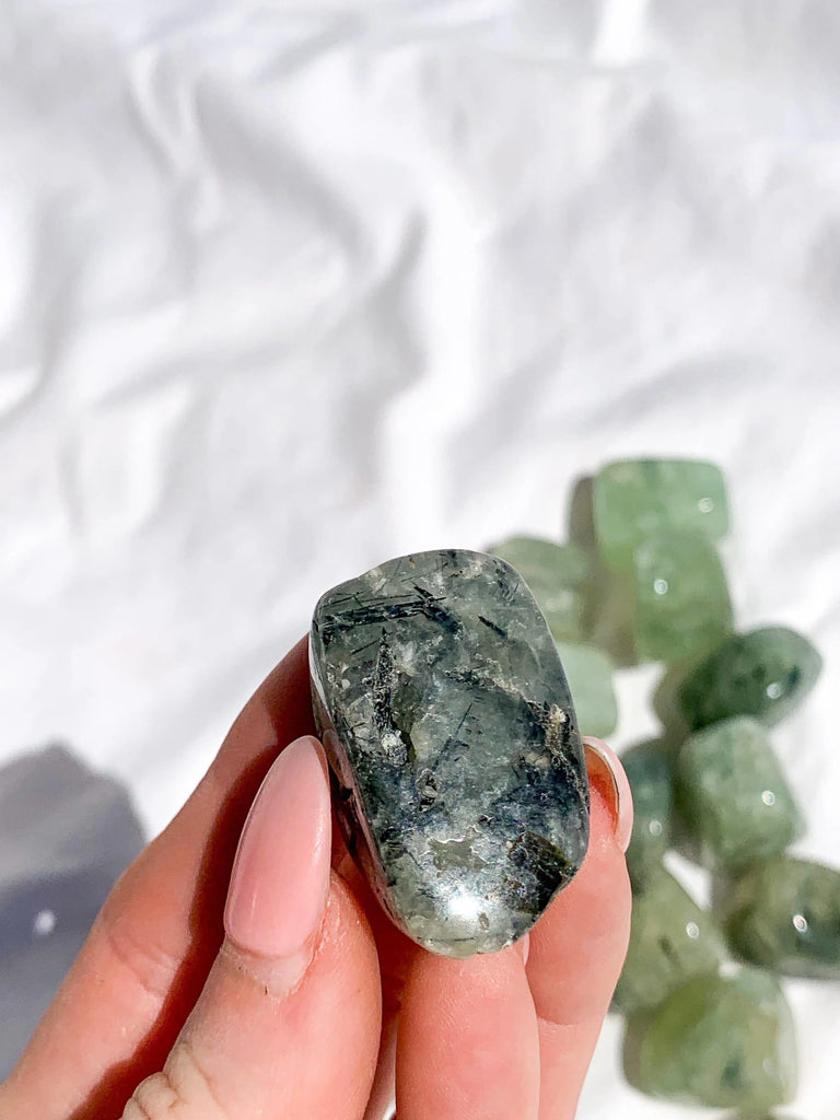 Prehnite Tumbles | Medium - Unearthed Crystals