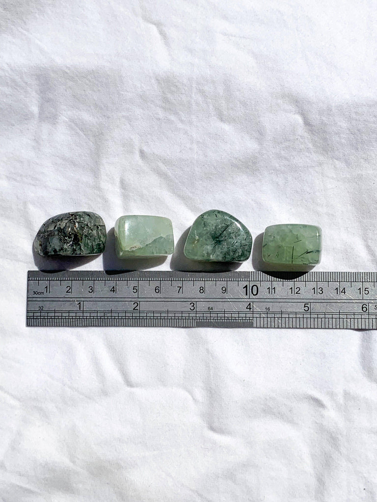 Prehnite Tumbles | Medium - Unearthed Crystals