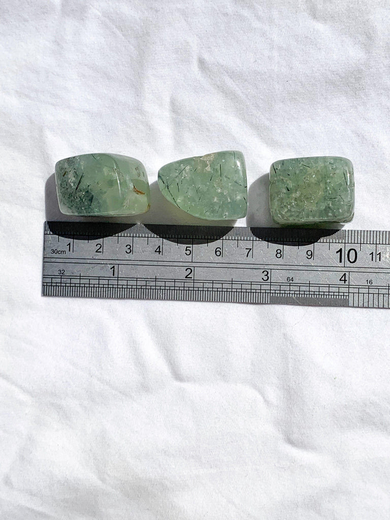 Prehnite Tumbles | Large - Unearthed Crystals