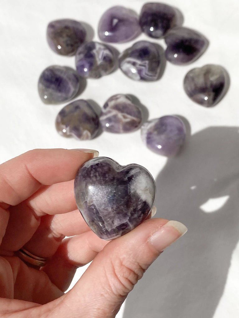 Amethyst Heart | Small - Unearthed Crystals