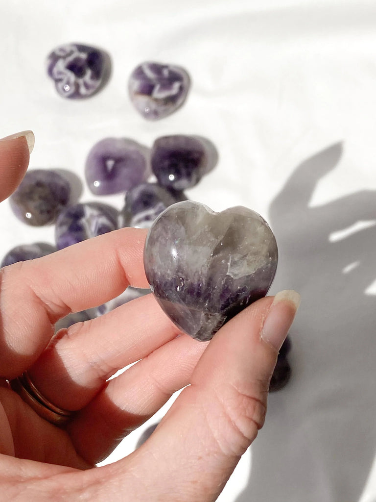 Amethyst Heart | Small - Unearthed Crystals
