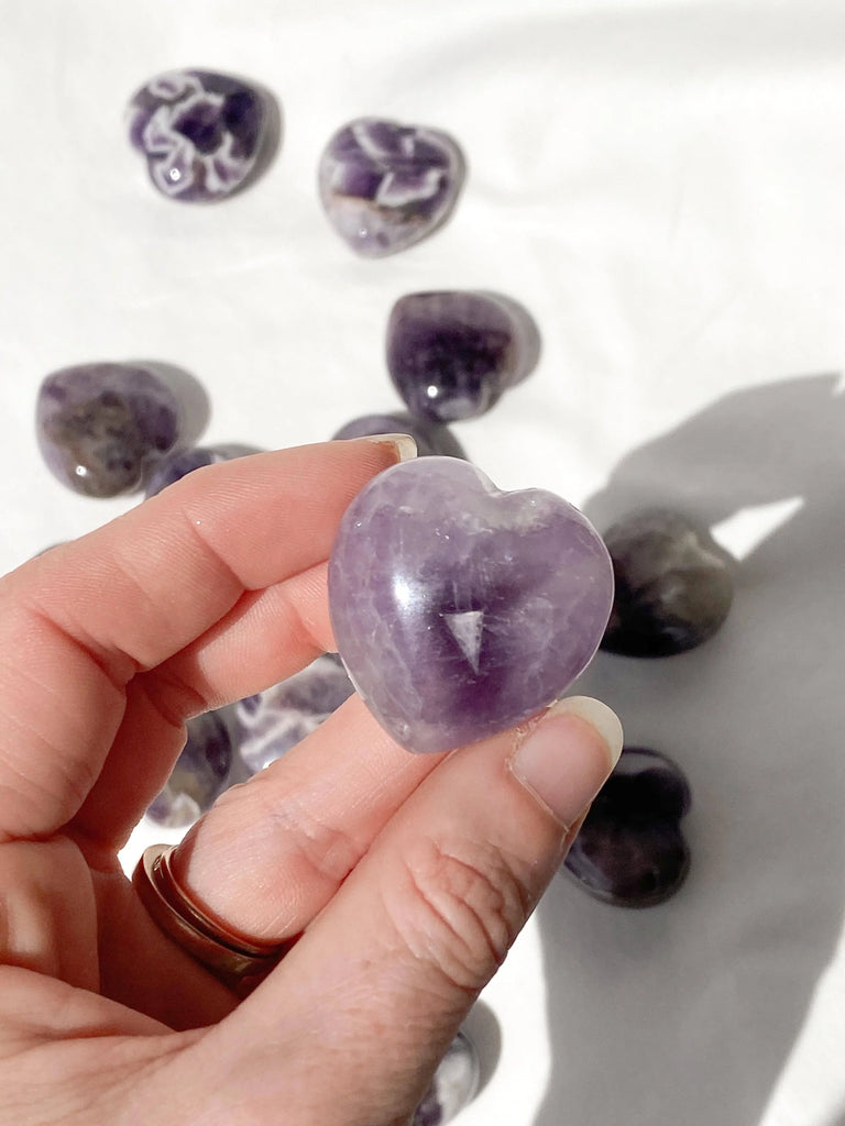 Amethyst Heart | Small - Unearthed Crystals