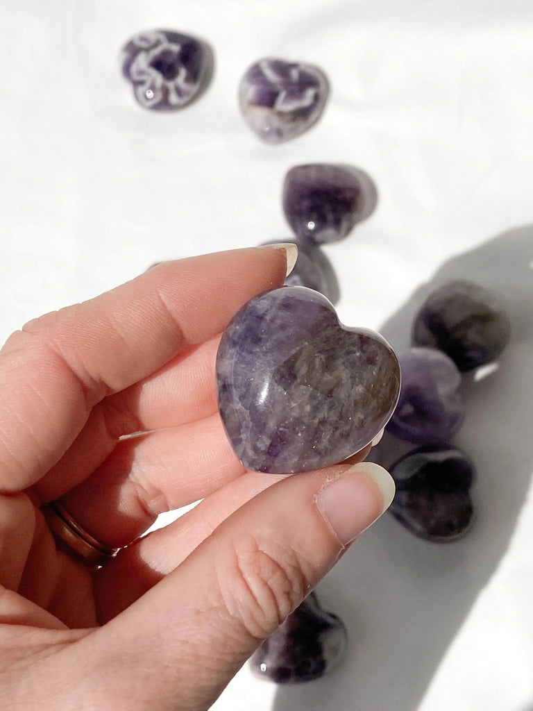 Amethyst Heart | Small - Unearthed Crystals