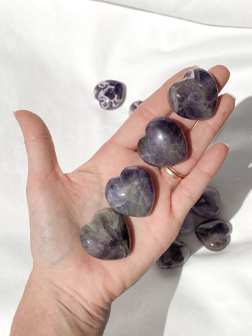Amethyst Heart | Small - Unearthed Crystals