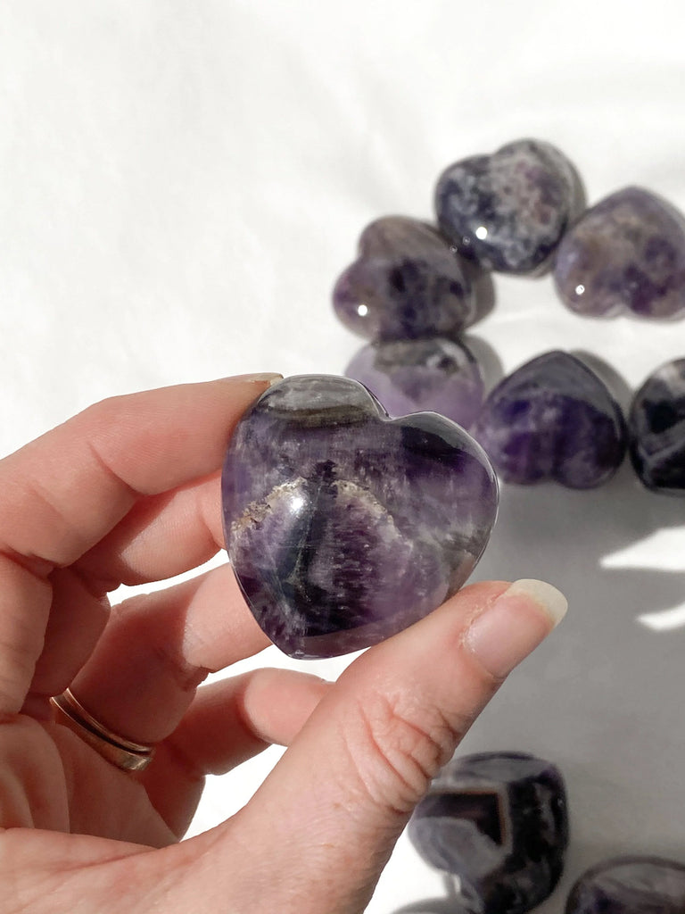 Amethyst Heart | Medium - Unearthed Crystals