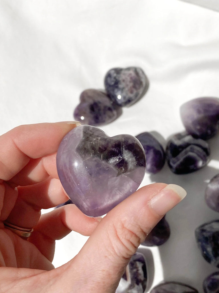 Amethyst Heart | Medium - Unearthed Crystals
