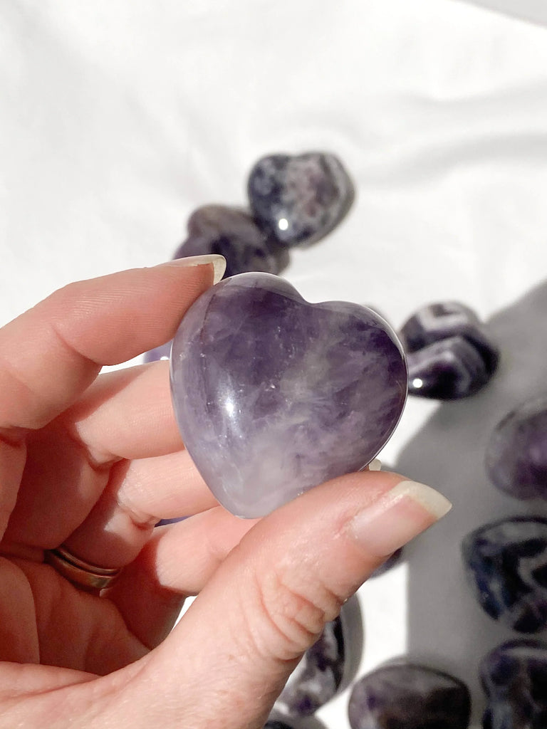 Amethyst Heart | Medium - Unearthed Crystals