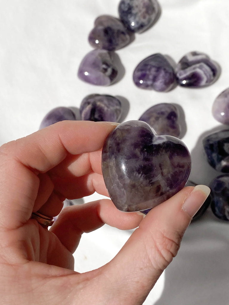 Amethyst Heart | Medium - Unearthed Crystals